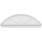 Ekena Millwork Segment Arch 3 Spoke Architectural Grade PVC Combination Pediment, 68"W x 23-7/8"H x 2-3/4"P PEDPC068X240SEG03 - alternate 5